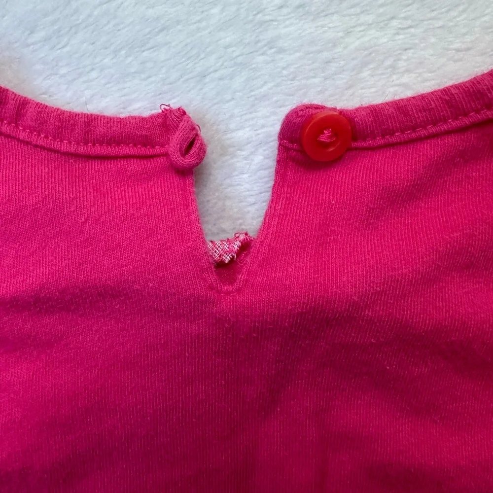 Carter’s Ruffle Long Sleeve Tee in Pink - Girls Size 18 Months